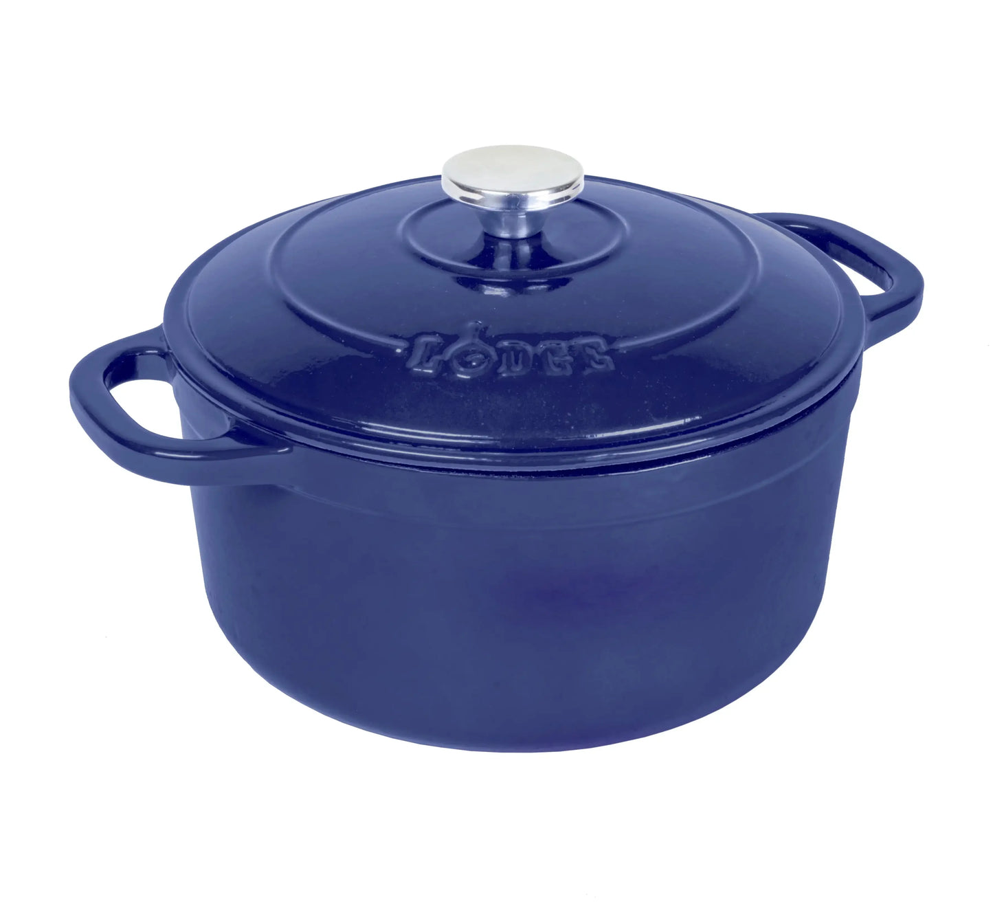 Lodge Cast Iron 5.5qt Red Enameled Dutch Oven non stick cooking pot set