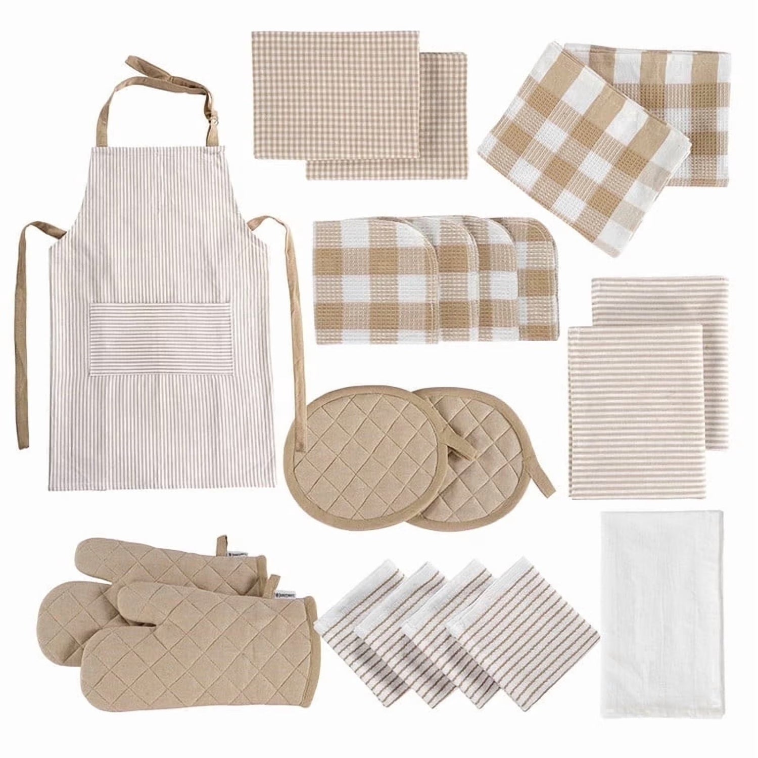 Kitchen towels, potholders