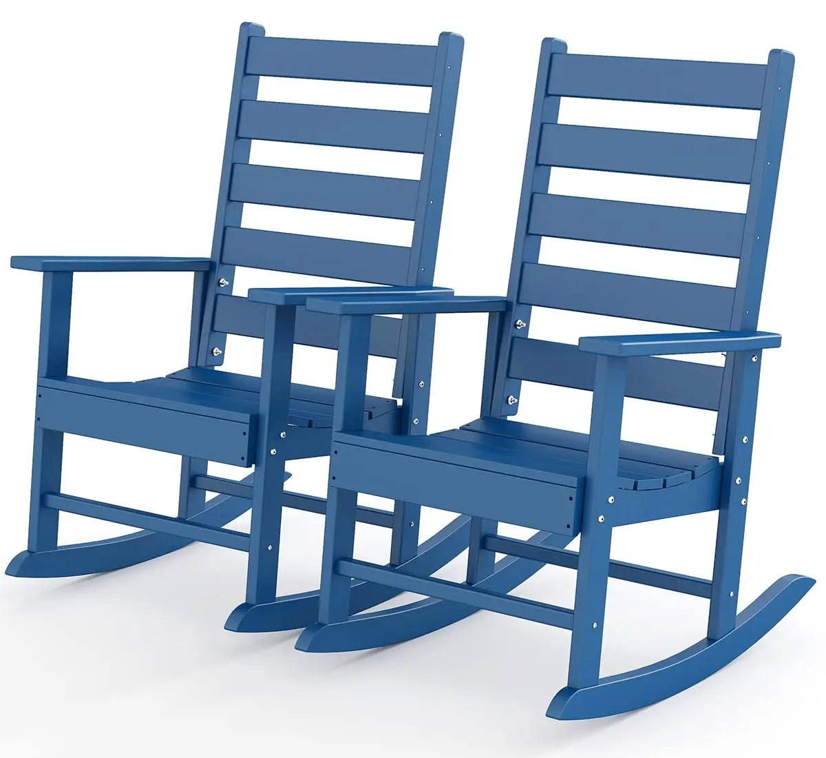 Outdoor-Rocking-Chairs-Set-of-2 Plastic | Patio Rockers  Porch Rocker Chair  Shaker  Oversized | High, Customized