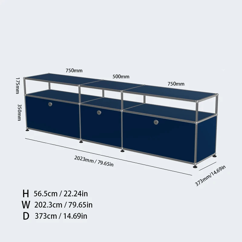 Tv Stand Storage Cabinets Corner Cabinet Metal Storage Display Cabinet Living Room Module Modular DIY FurnitureFurniture