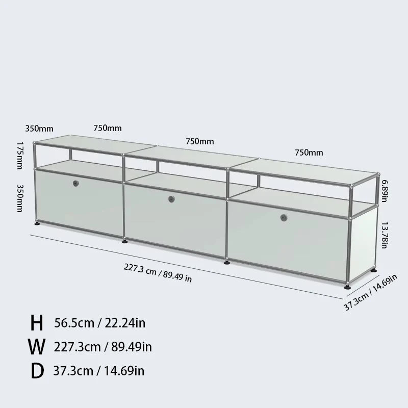 Tv Stand Storage Cabinets Corner Cabinet Metal Storage Display Cabinet Living Room Module Modular DIY FurnitureFurniture