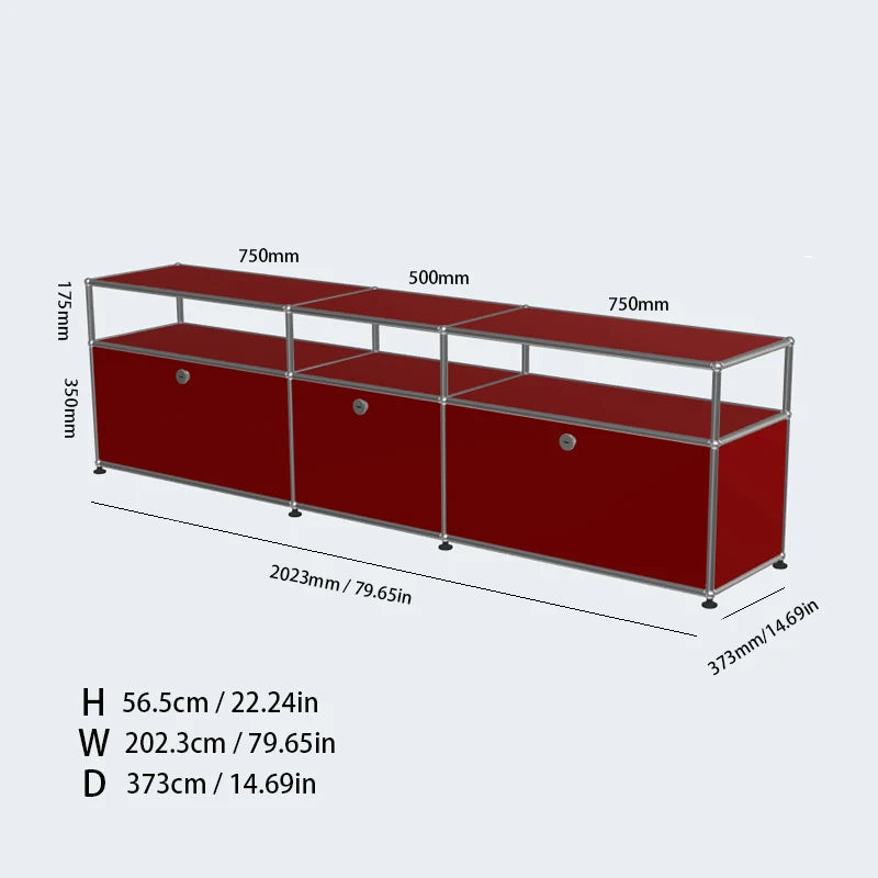 Tv Stand Storage Cabinets Corner Cabinet Metal Storage Display Cabinet Living Room Module Modular DIY FurnitureFurniture