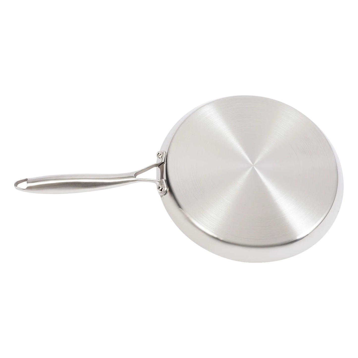 11 Inch Cooking Pan, Stainless Steel Crepe Pan, Single-sided Honeycomb Process + Non-stick Coating, fit Various Types of Stoves
