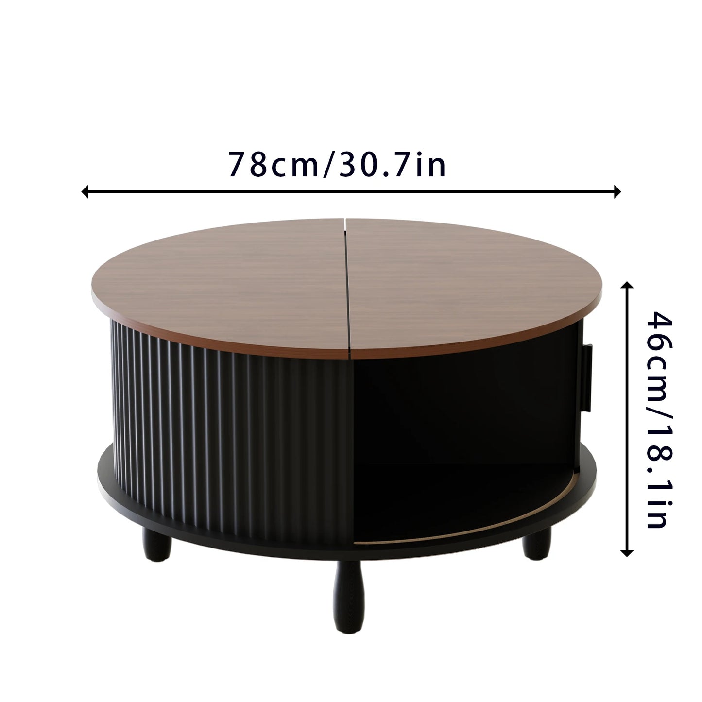 Lift Top Coffee Table with Storage Farmhouse Coffee Table for Living Room Wood Rustic 31.5" Square Storage Cabinet Center Table