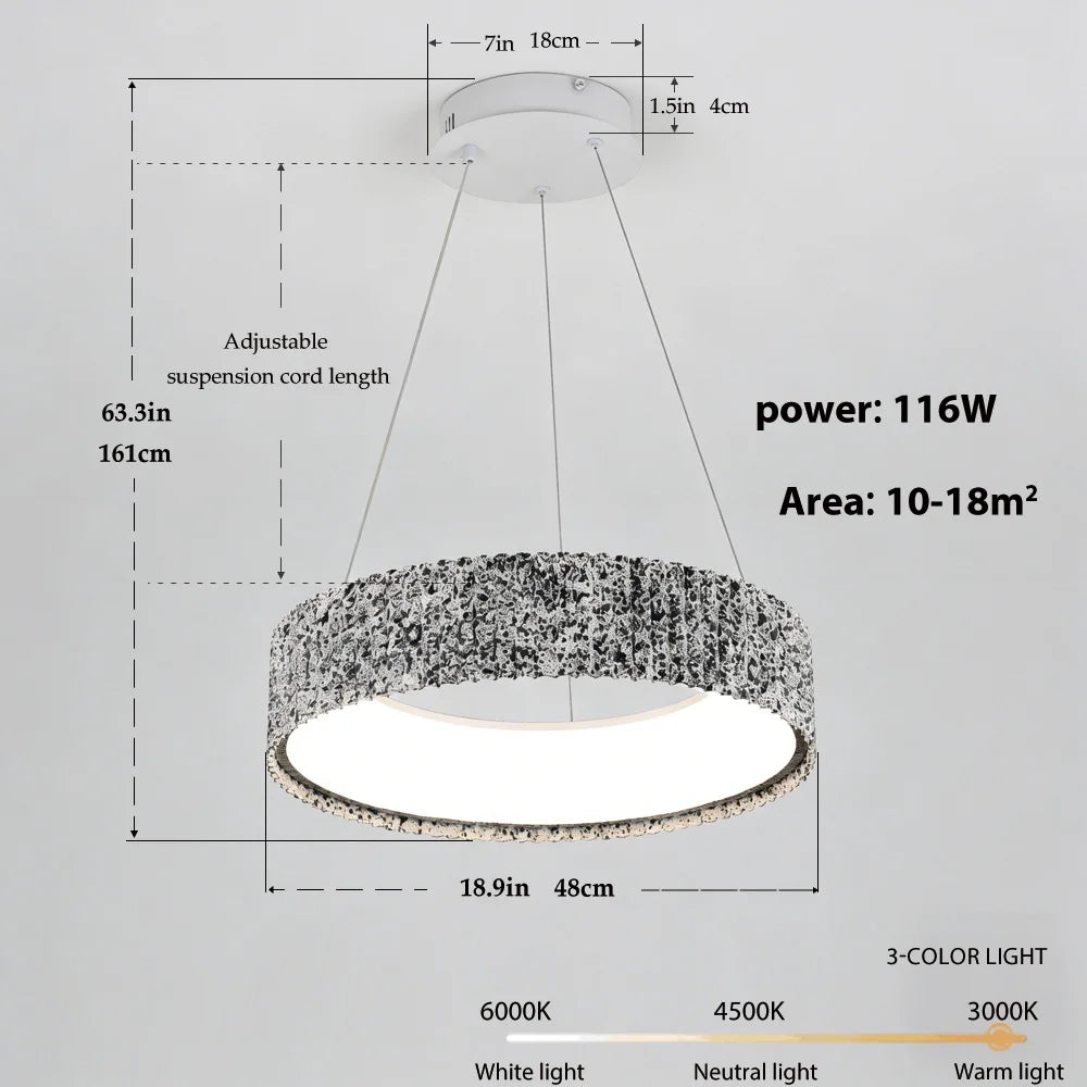 Scandinavian Ceiling Chandelier Living Room Glass Lamps Bedroom Ceiling Lamp Kitchen Hanging Lights Home Decor Lighting Fixtures