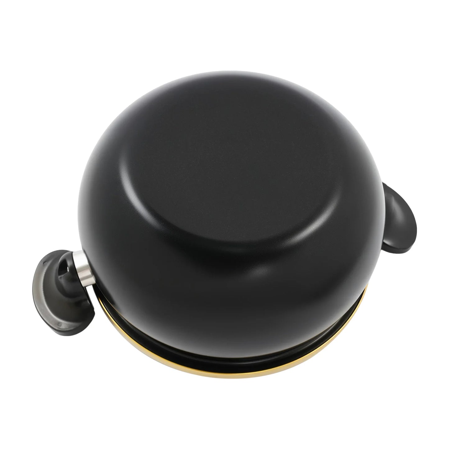 Pressure Cooker, 8L Multifunction, Black Nonstick Iron Stew Pot Stovetop, Large Capacity for Family Kitchen