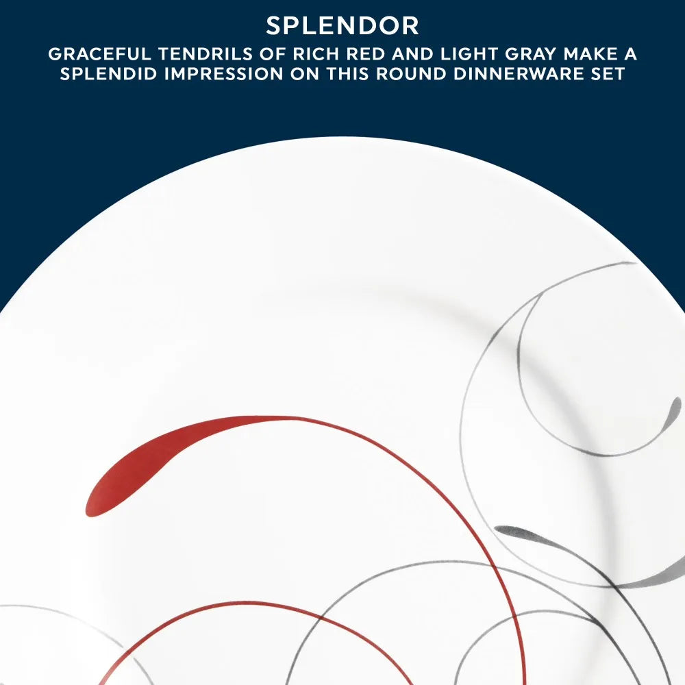 Corelle Splendor 12-Piece Glass Dinnerware Set (Service for 4)
