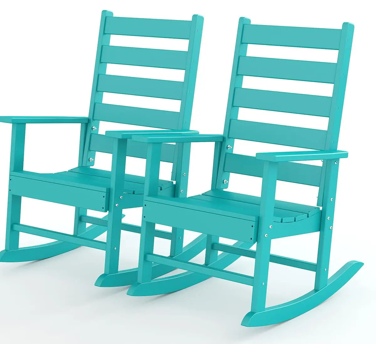 Outdoor-Rocking-Chairs-Set-of-2 Plastic | Patio Rockers  Porch Rocker Chair  Shaker  Oversized | High, Customized