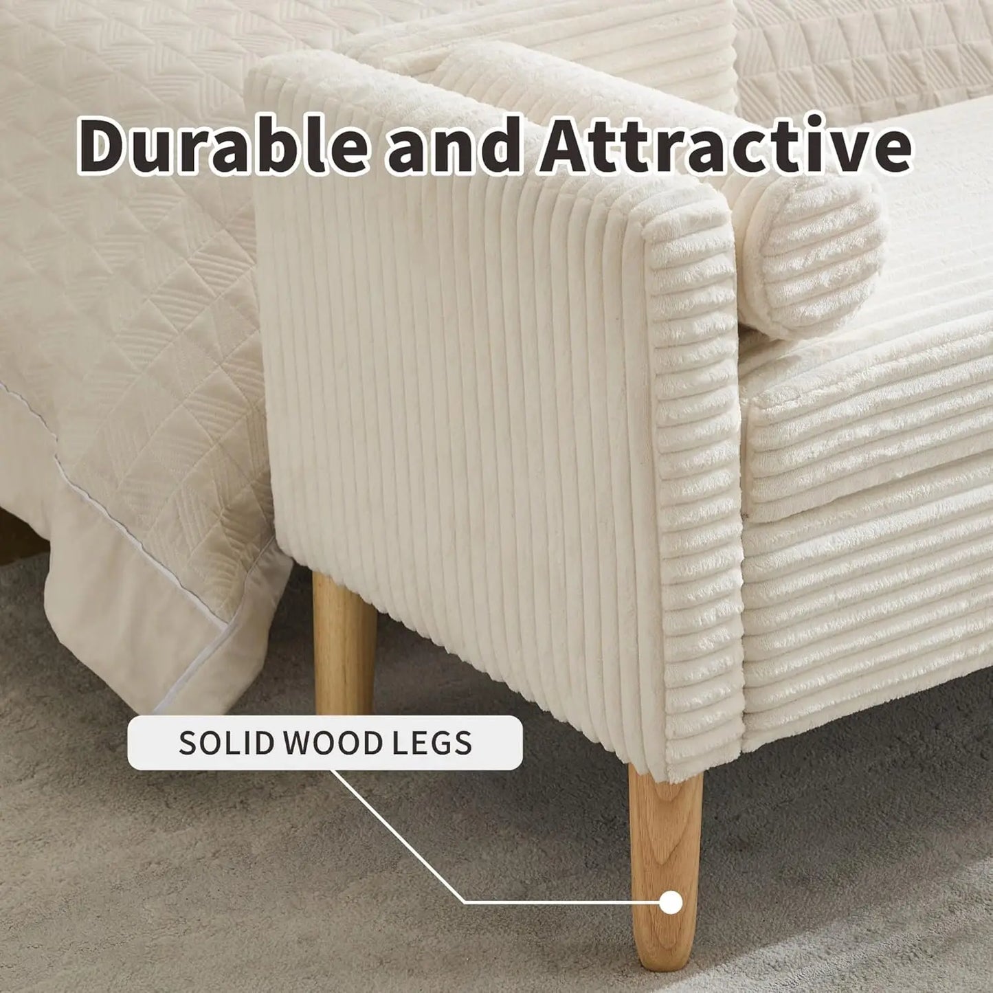 65.35" W Ottoman with Storage Bench for Bedroom End of Bed with Removable Pillows Upholstered Storage Ottoman Bench, Customized