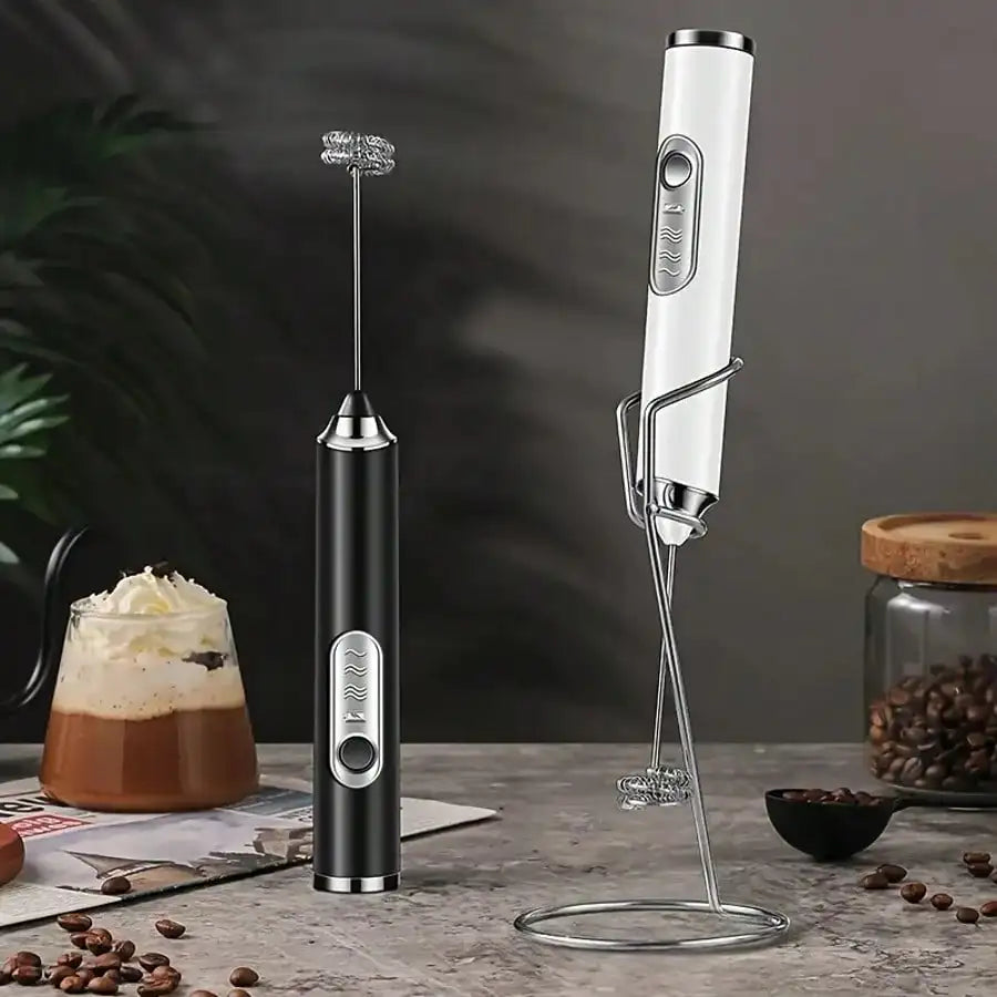1-Pack Handheld Electric Mixer, Egg Beater, Milk Frother, Coffee, Latte And Cappuccino Frother, Matcha Blender, Kitchen Gadgets